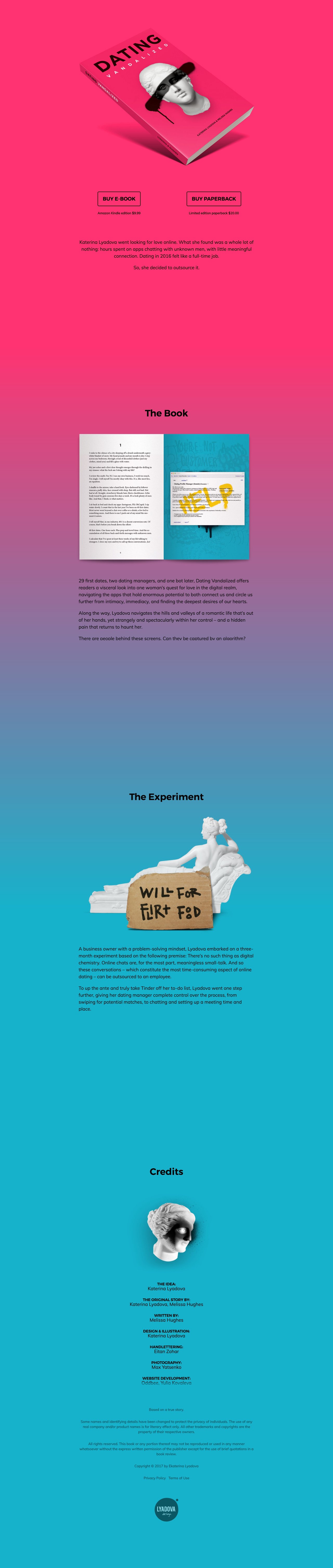 Dating Vandalized Website Screenshot