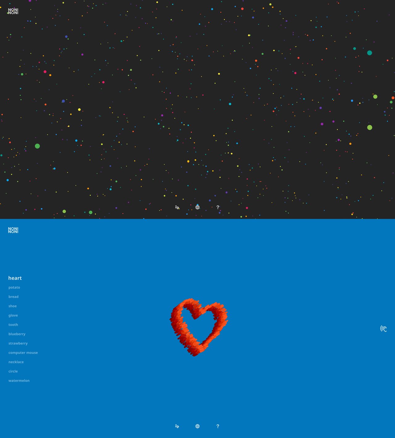 NONI NONI Website Screenshot