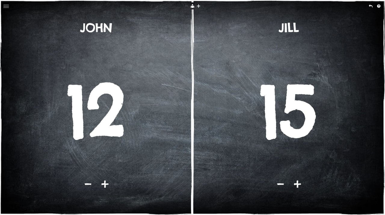 Scoreboardz Website Screenshot