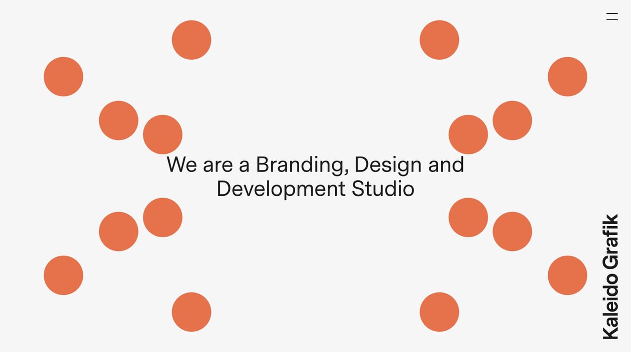 Kaleido Grafik Website Screenshot