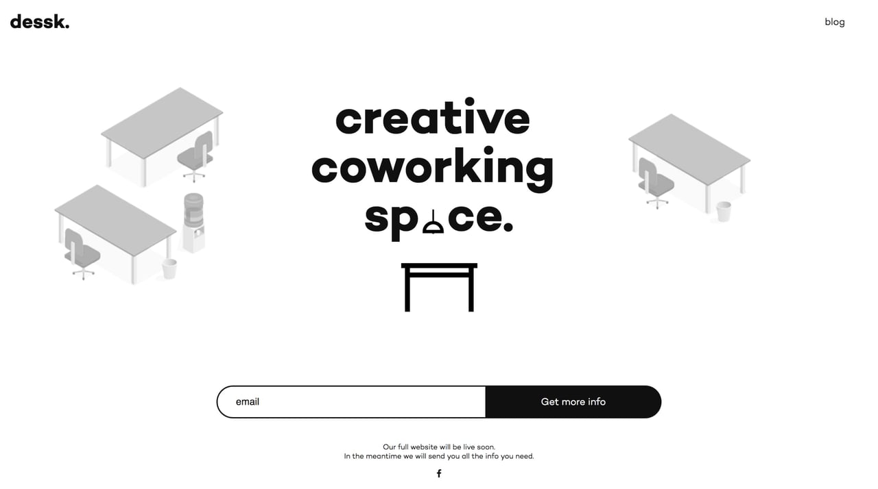 Dessk. Website Screenshot