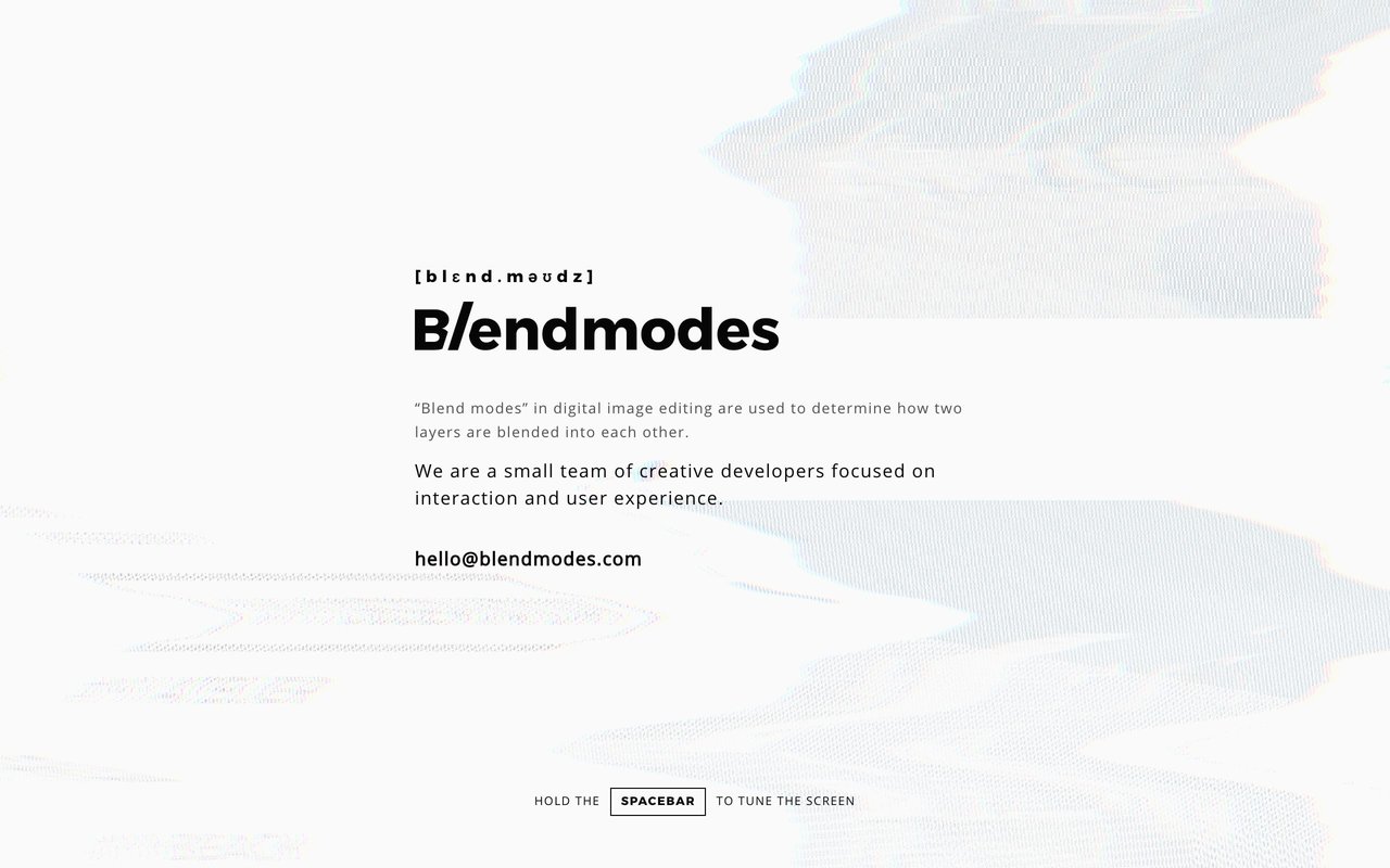 Blendmodes Studio Website Screenshot