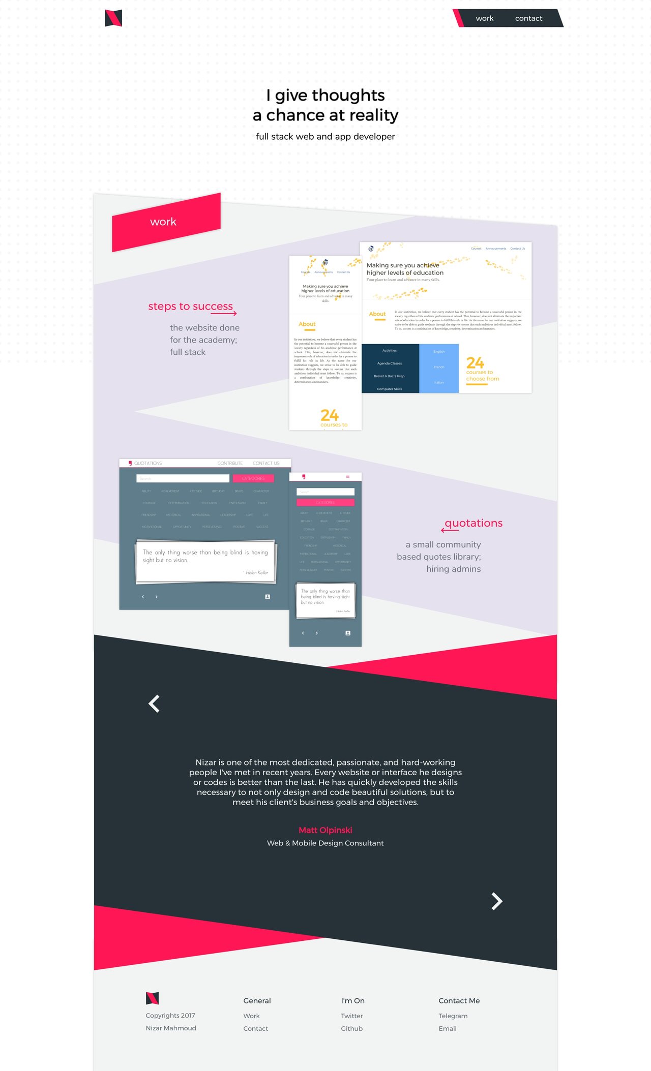 Nizar Mahmoud Website Screenshot