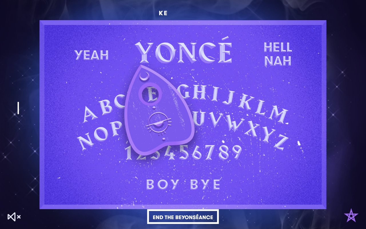 Beyonseance Website Screenshot