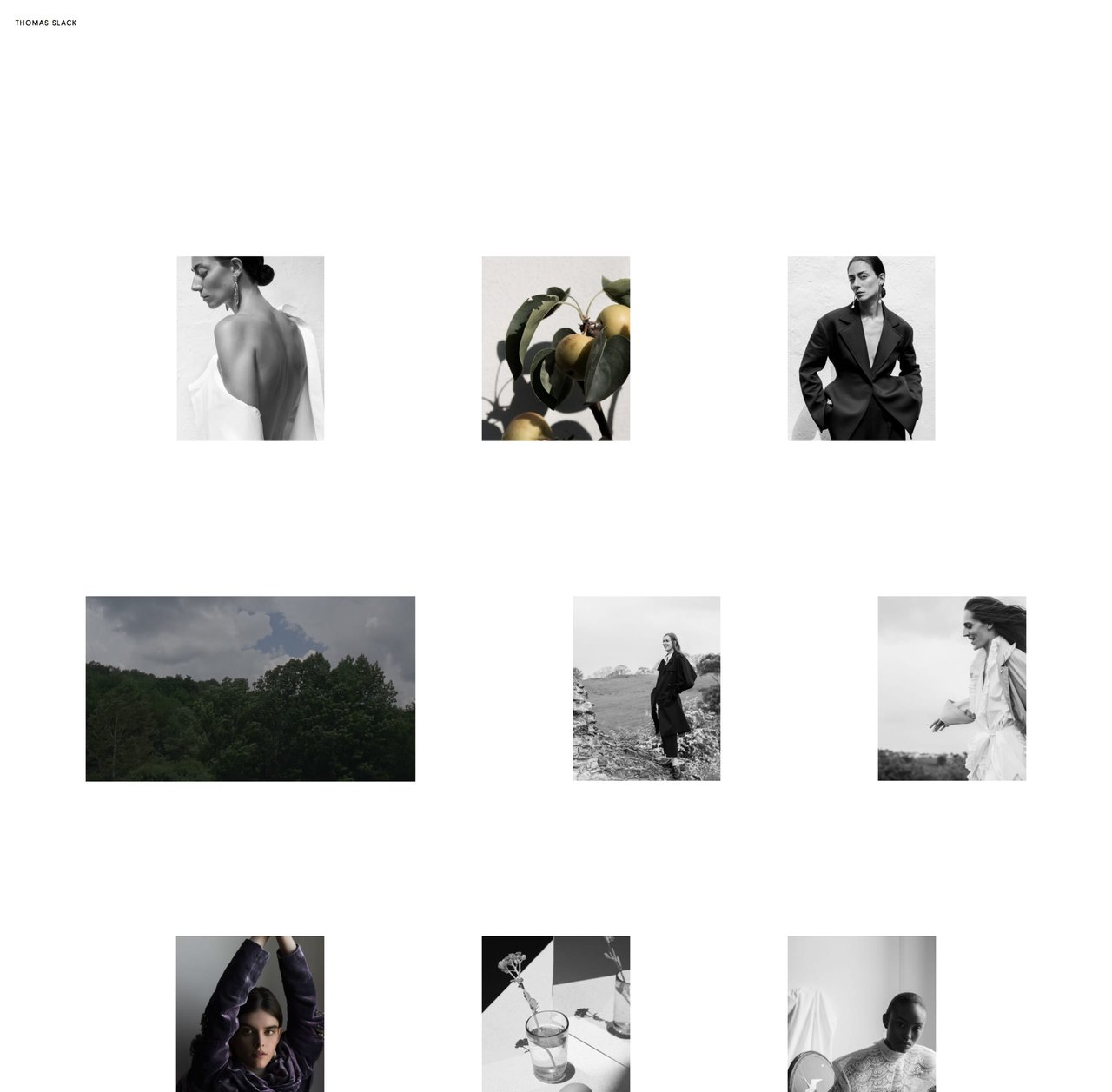 Thomas Slack Website Screenshot