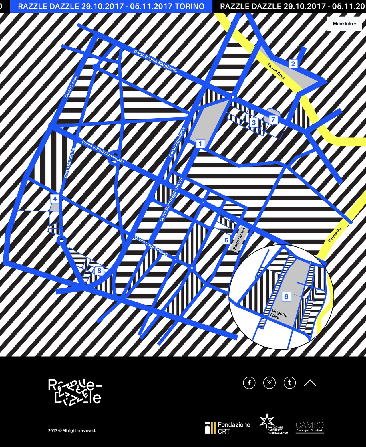 Razzle Dazzle Website Screenshot