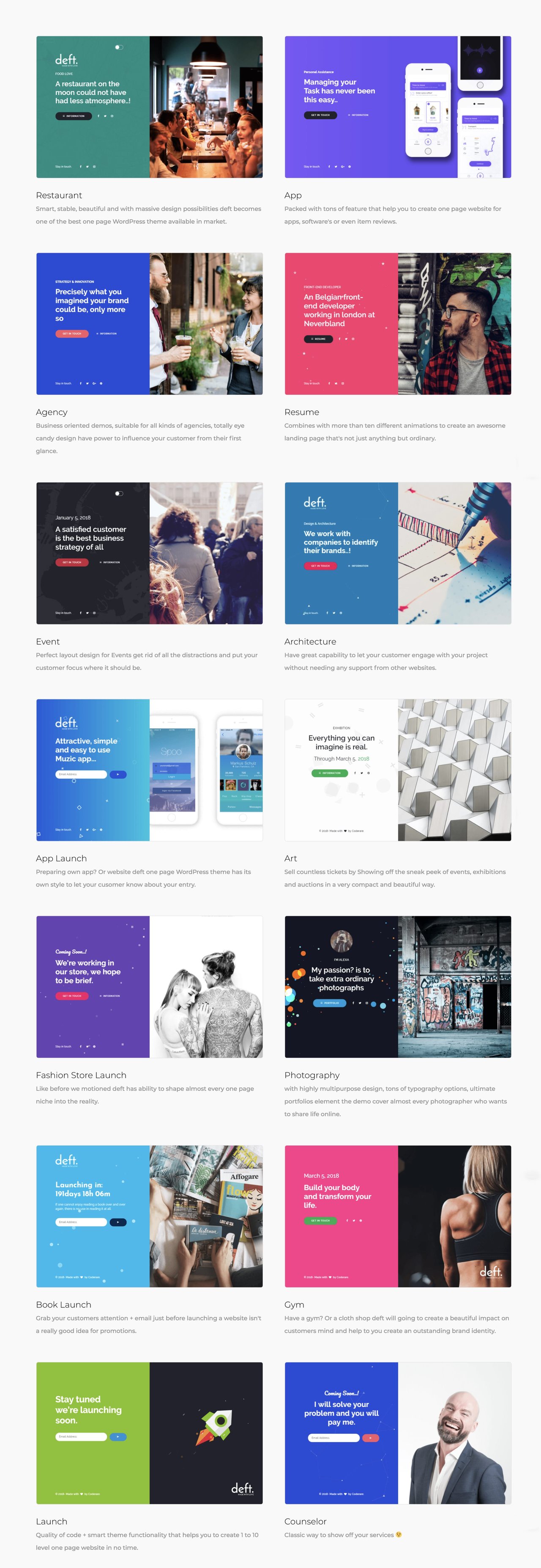 Deft Website Screenshot