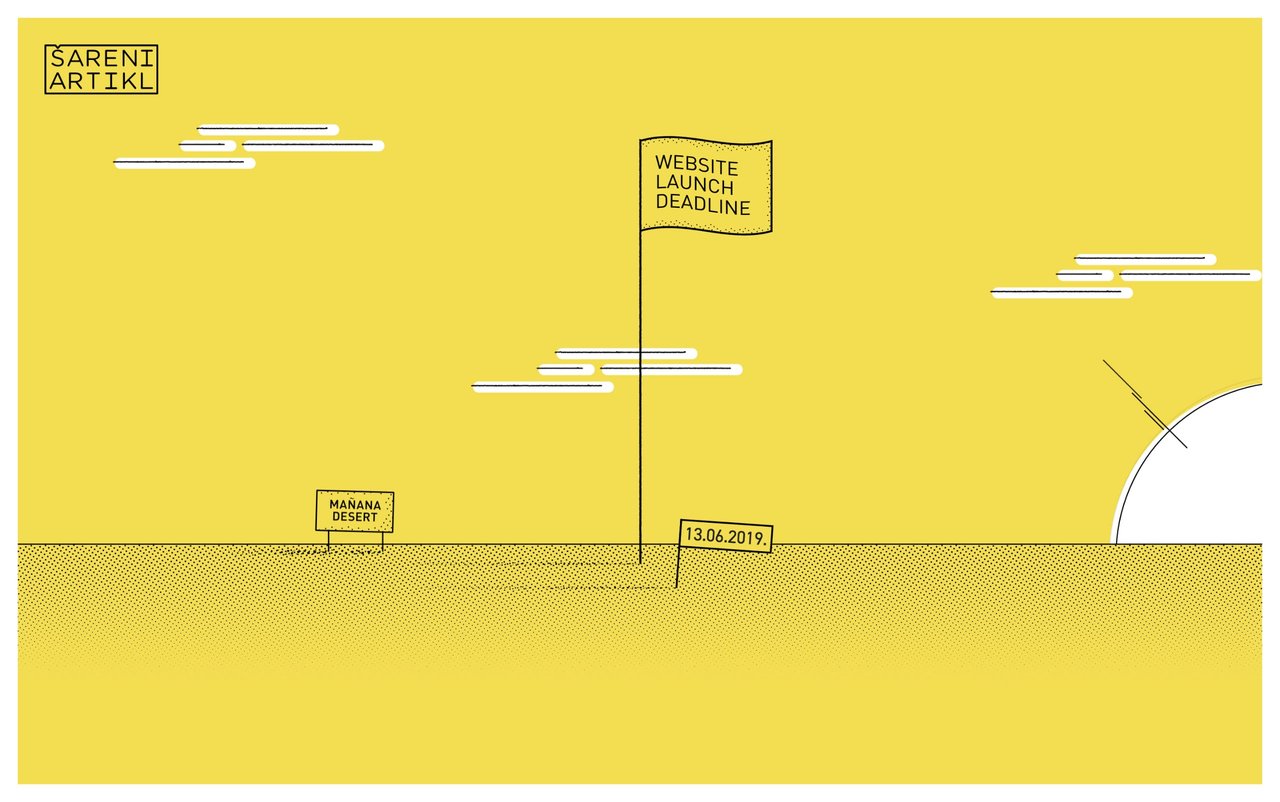 Šareni artikl Website Screenshot