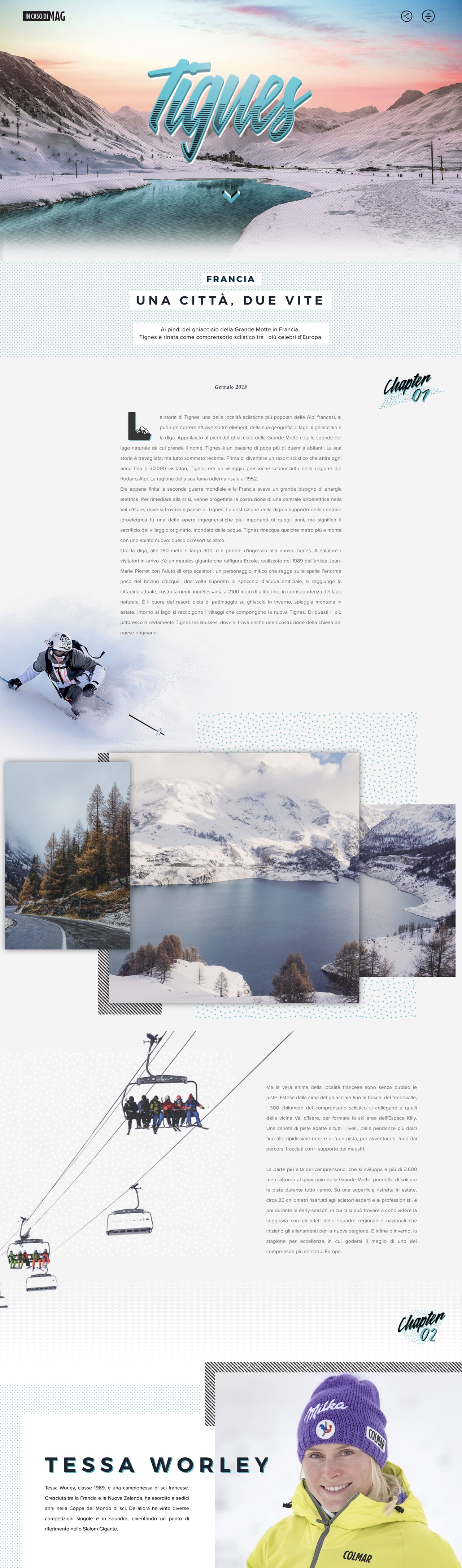Tignes – In caso di MAG Website Screenshot