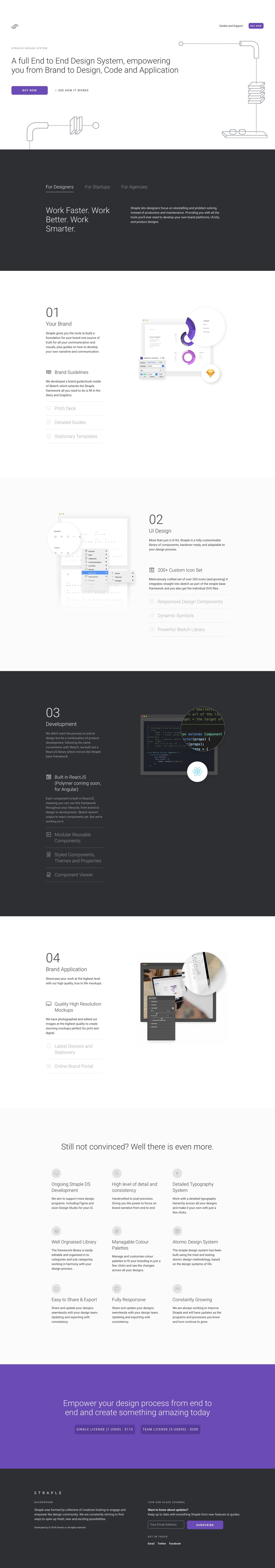 Straple Website Screenshot