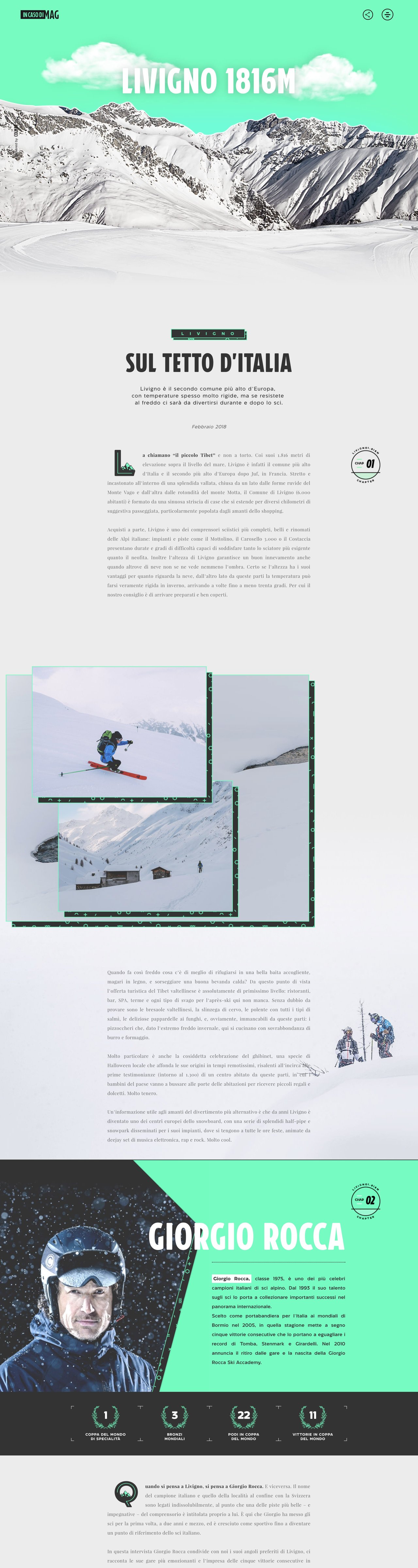 Livigno – In caso di MAG Website Screenshot