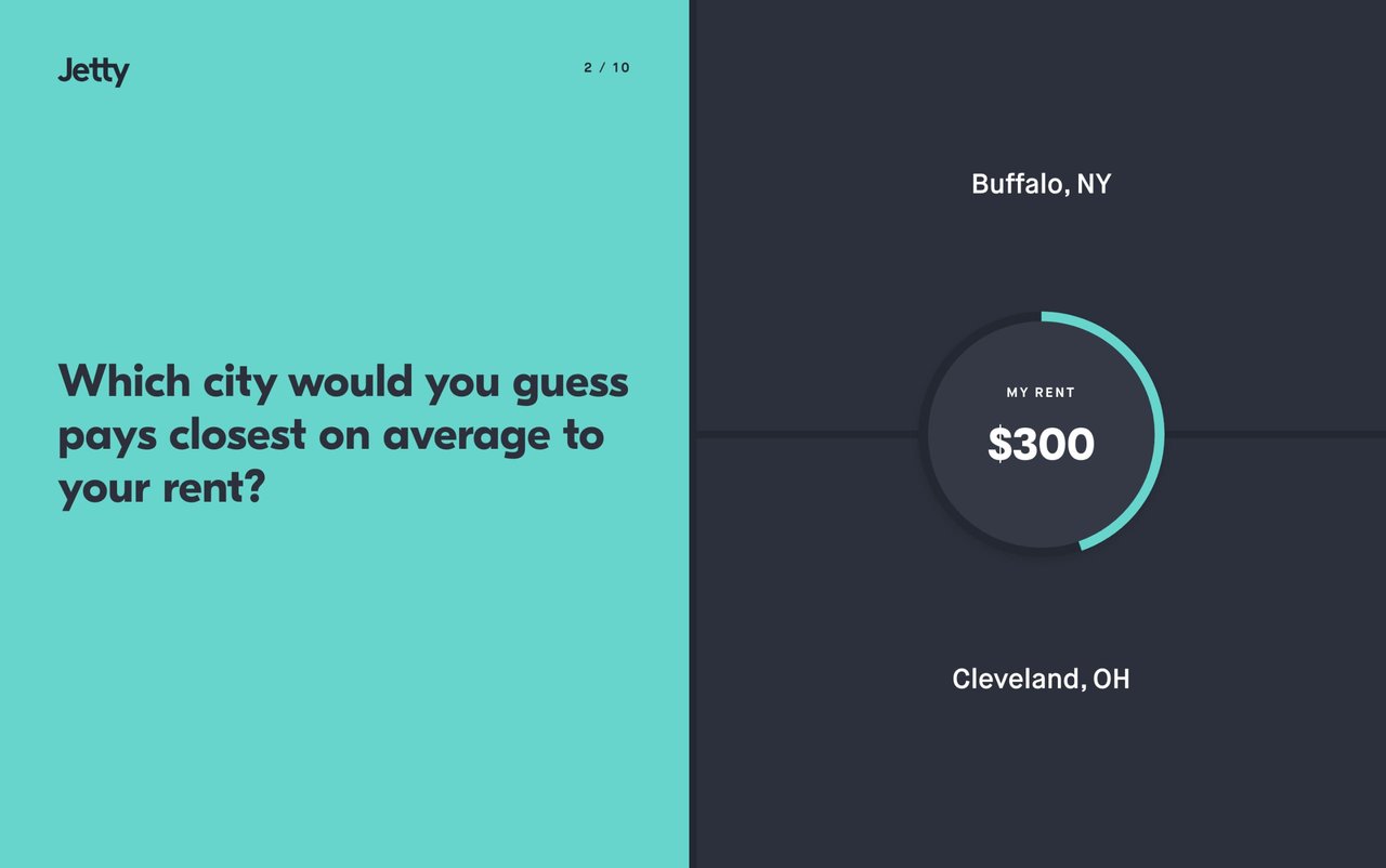 Rented Out by Jetty Website Screenshot