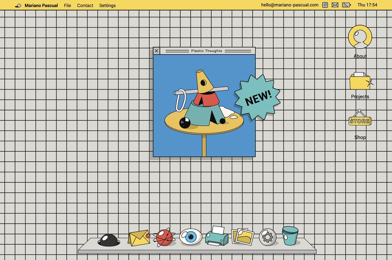 Mariano Pascual Website Screenshot