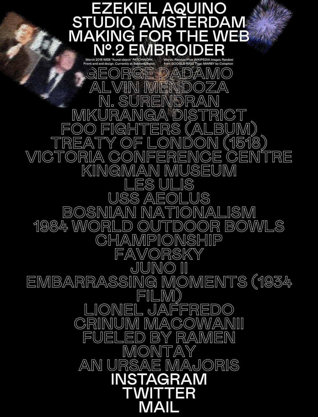 Ezekiel Aquino Website Screenshot