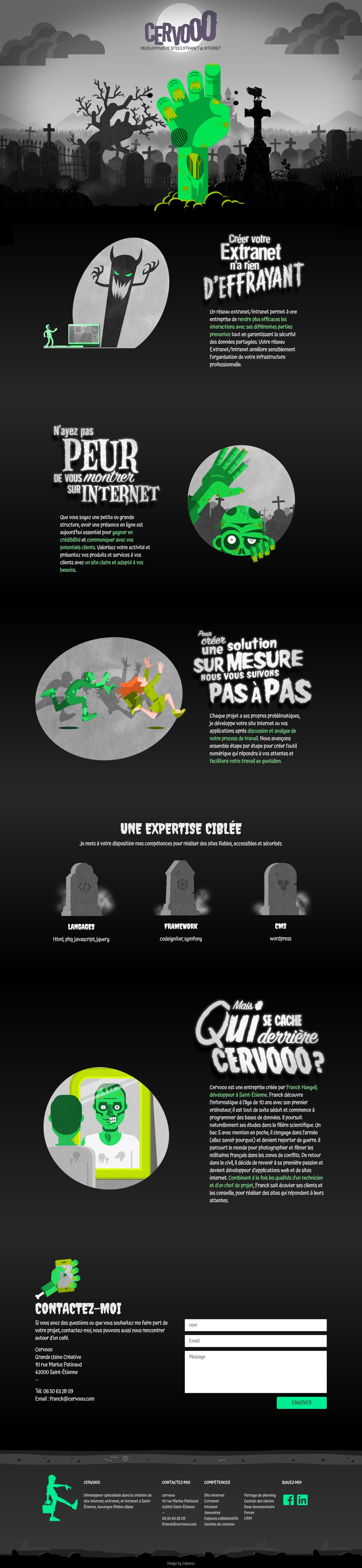 Cervooo Website Screenshot