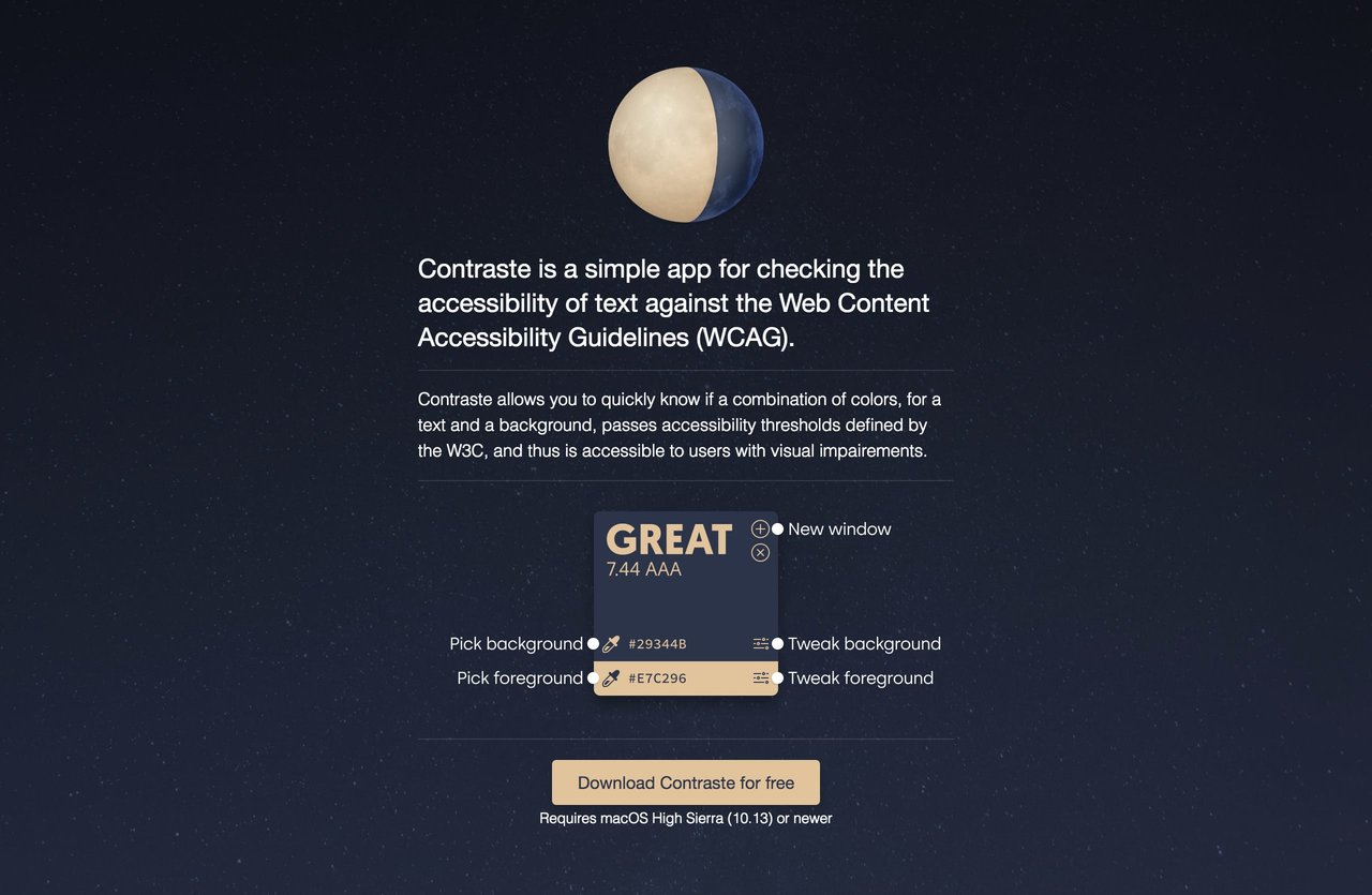 Contraste Website Screenshot