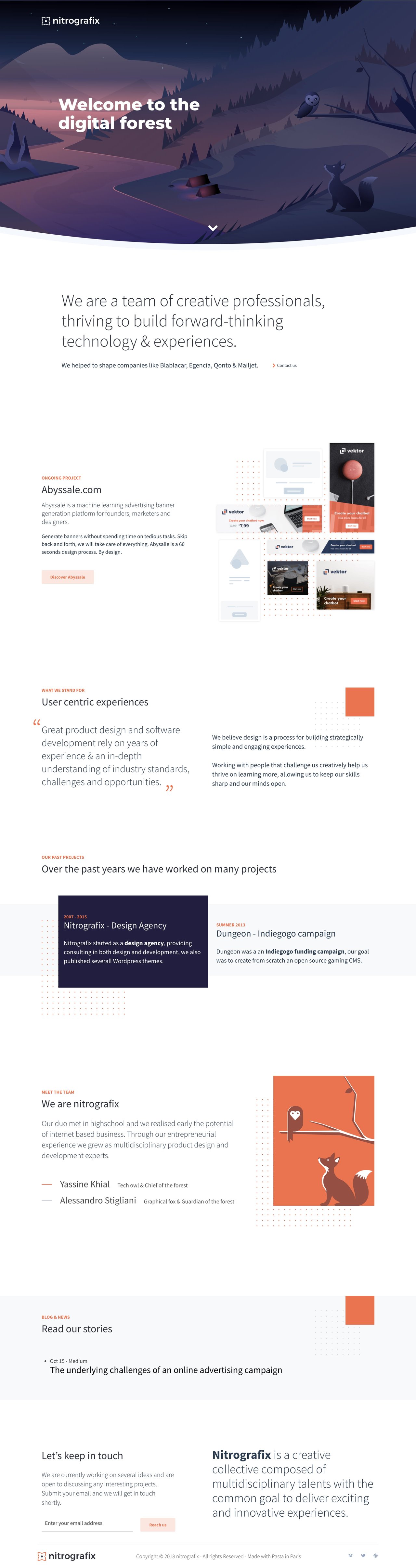 Nitrografix Website Screenshot