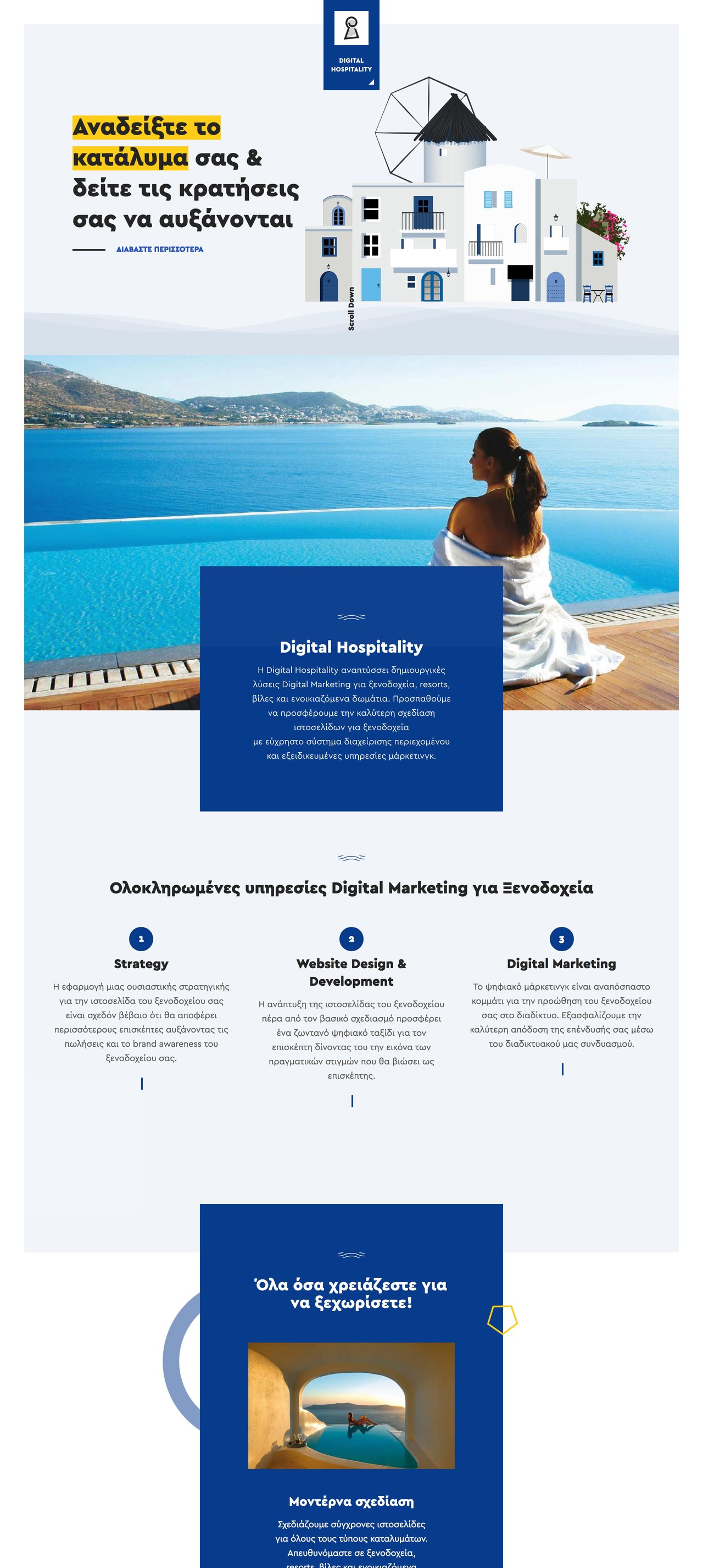 Digital Hospitality Website Screenshot