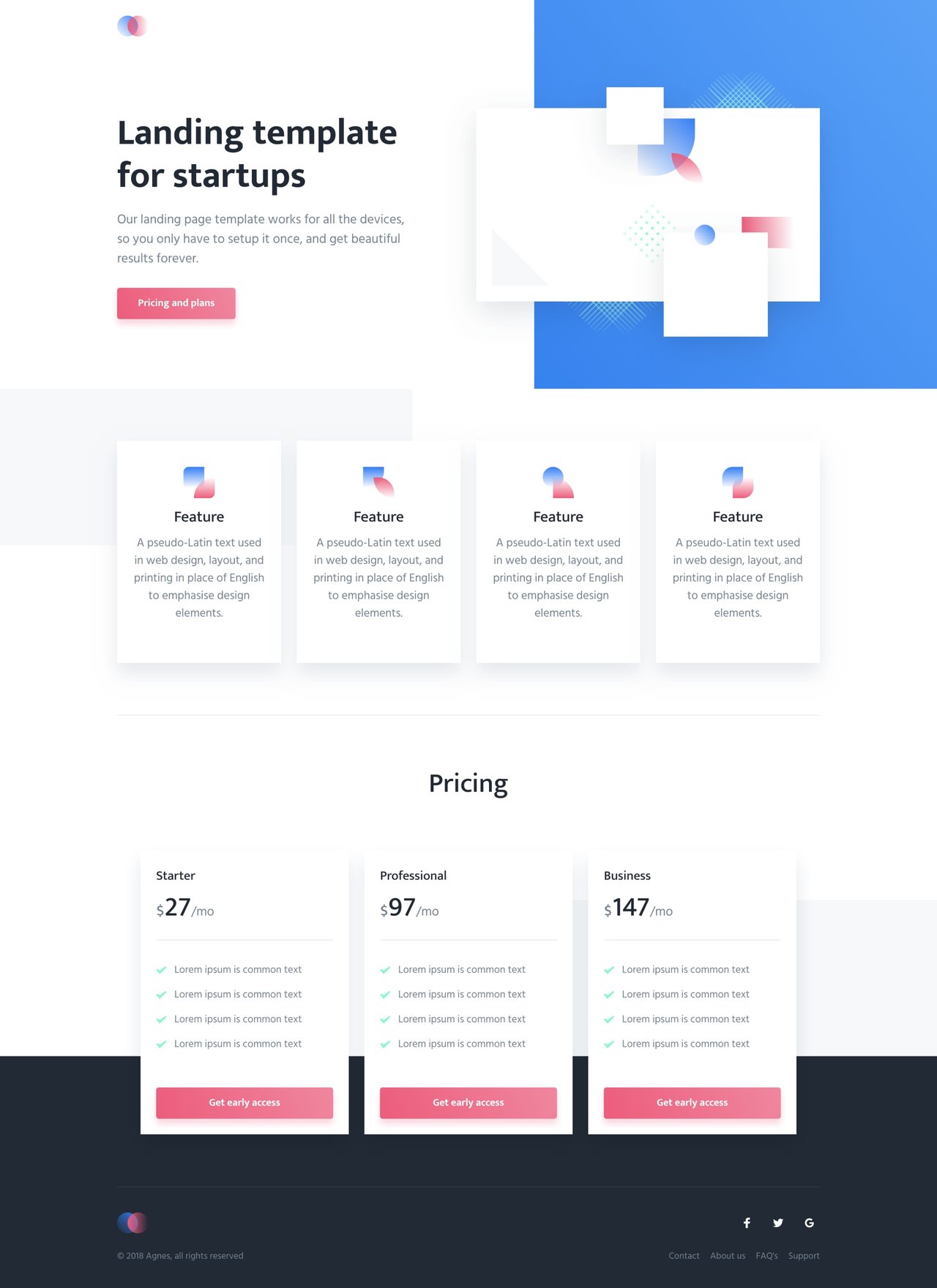 Agnes Website Screenshot