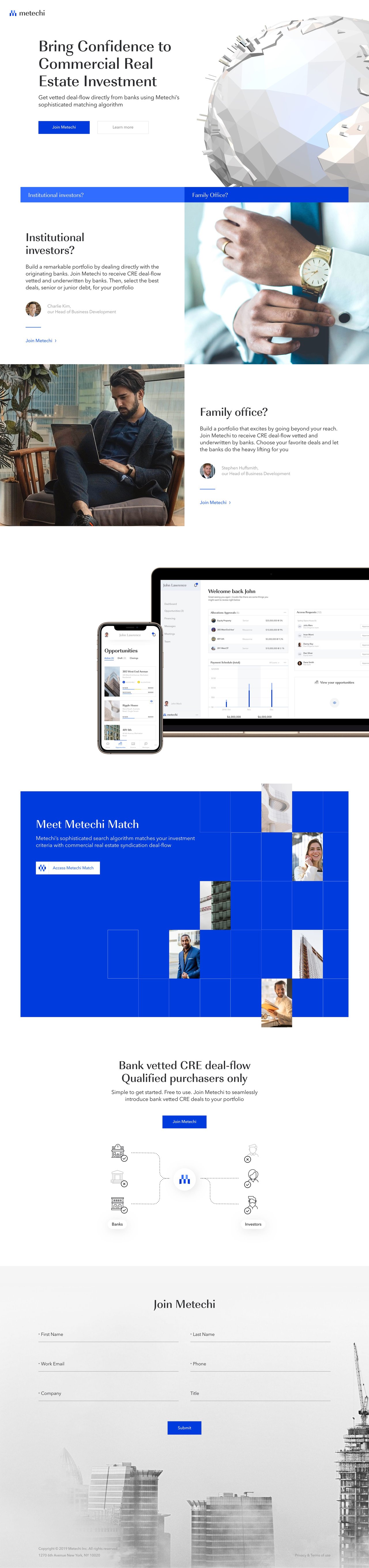 Metechi Website Screenshot