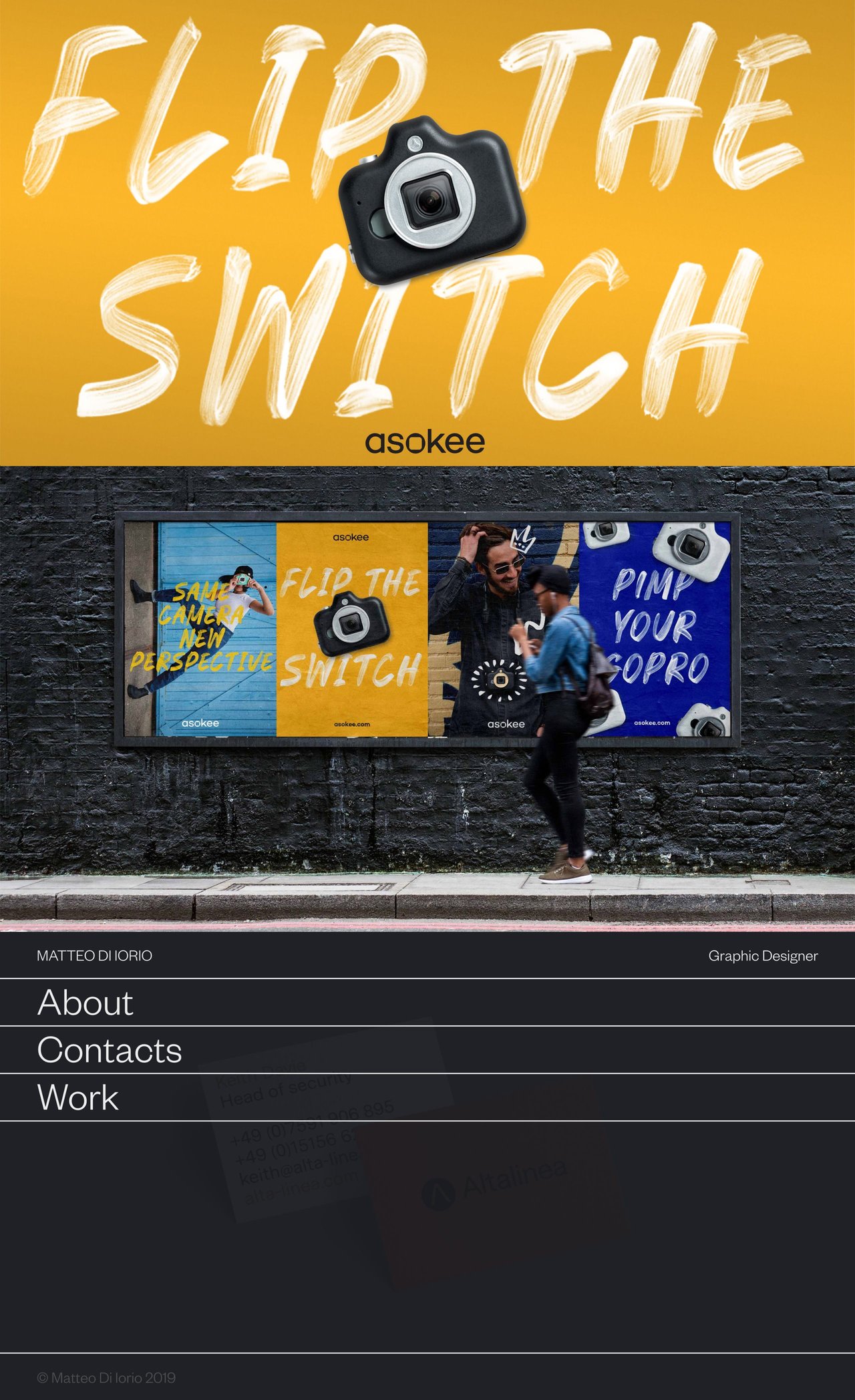 Matteo Di Iorio Website Screenshot