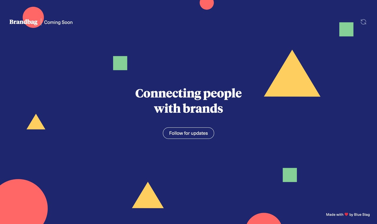 Brandbag Website Screenshot