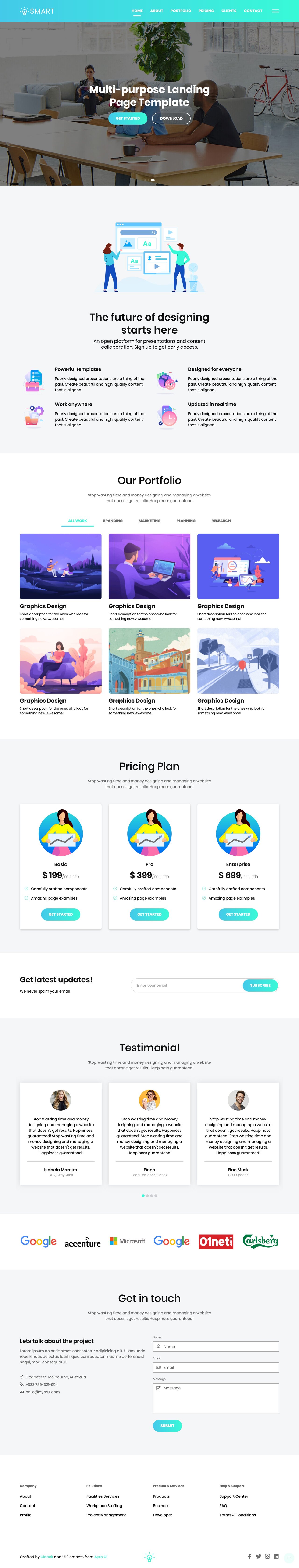 Smart Lite Website Screenshot