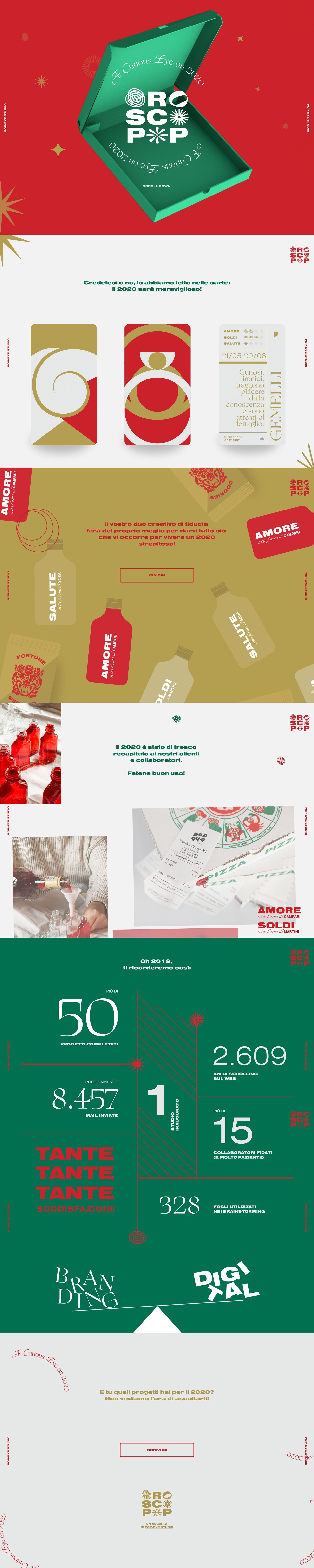 Oroscopop Website Screenshot