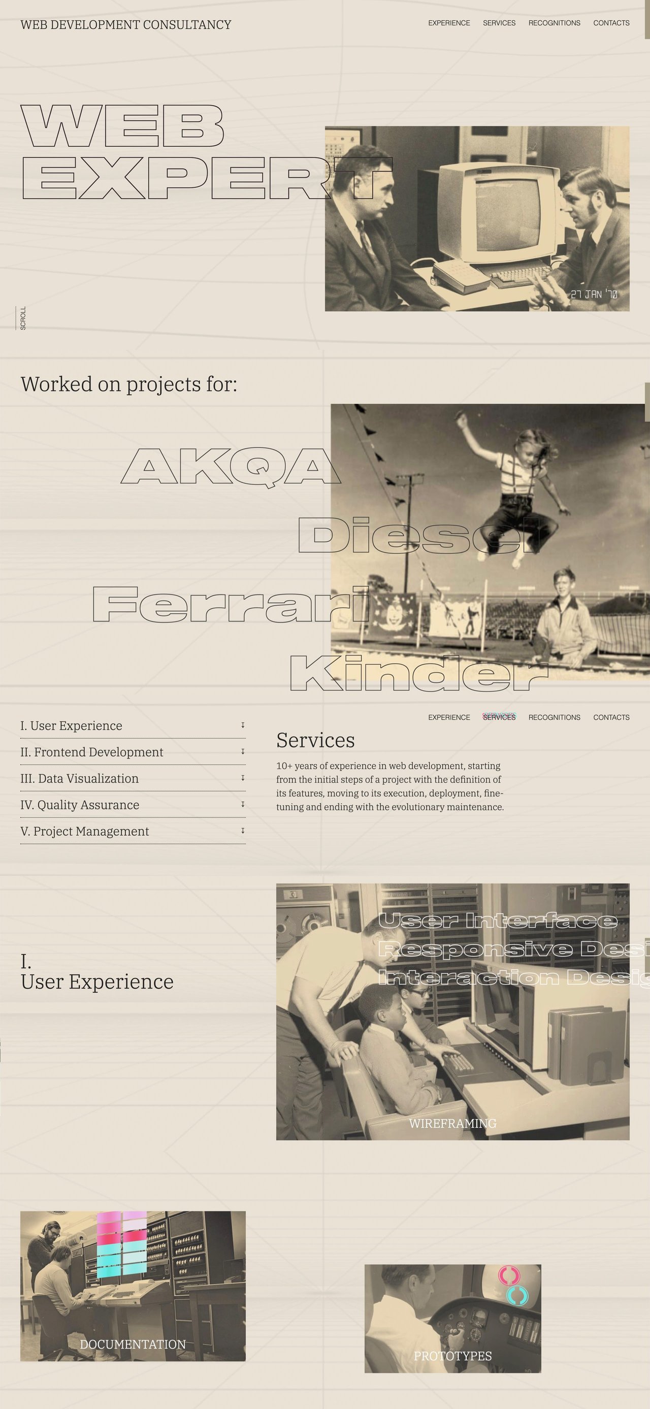 Marco Sors Website Screenshot