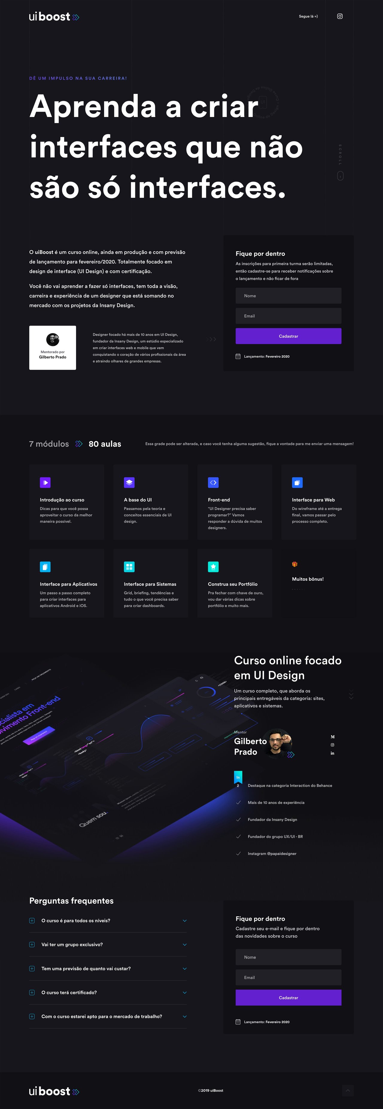uiBoost Website Screenshot