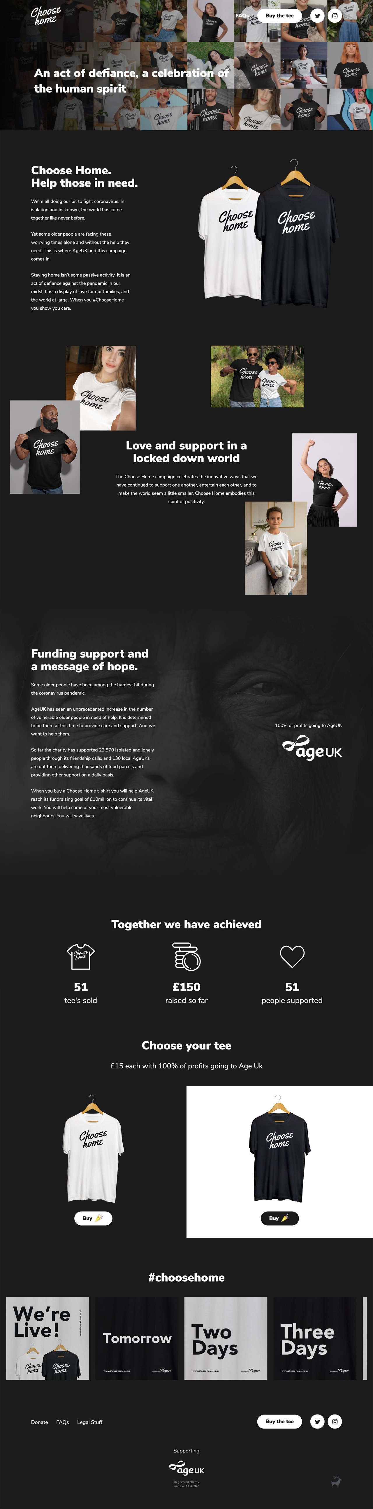 Choose Home Website Screenshot