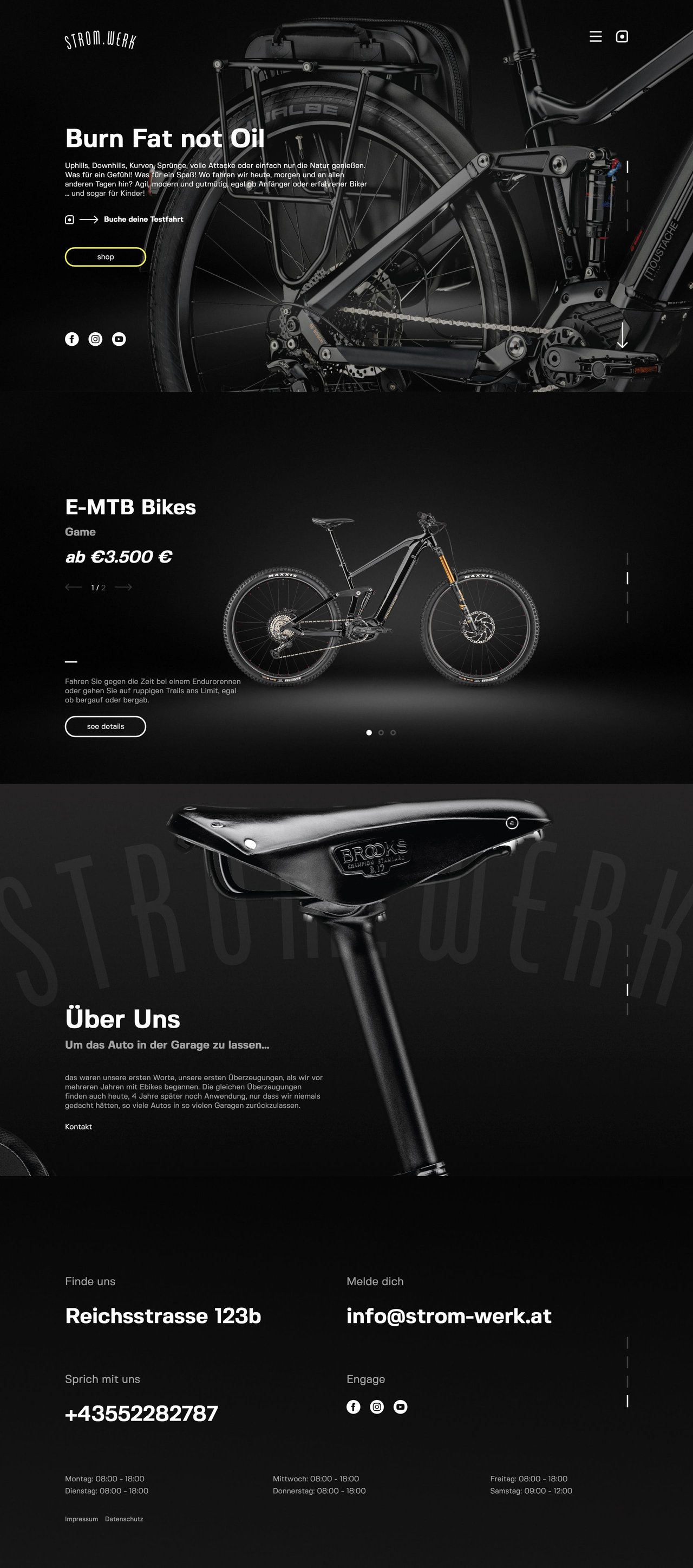 Stromwerk Website Screenshot