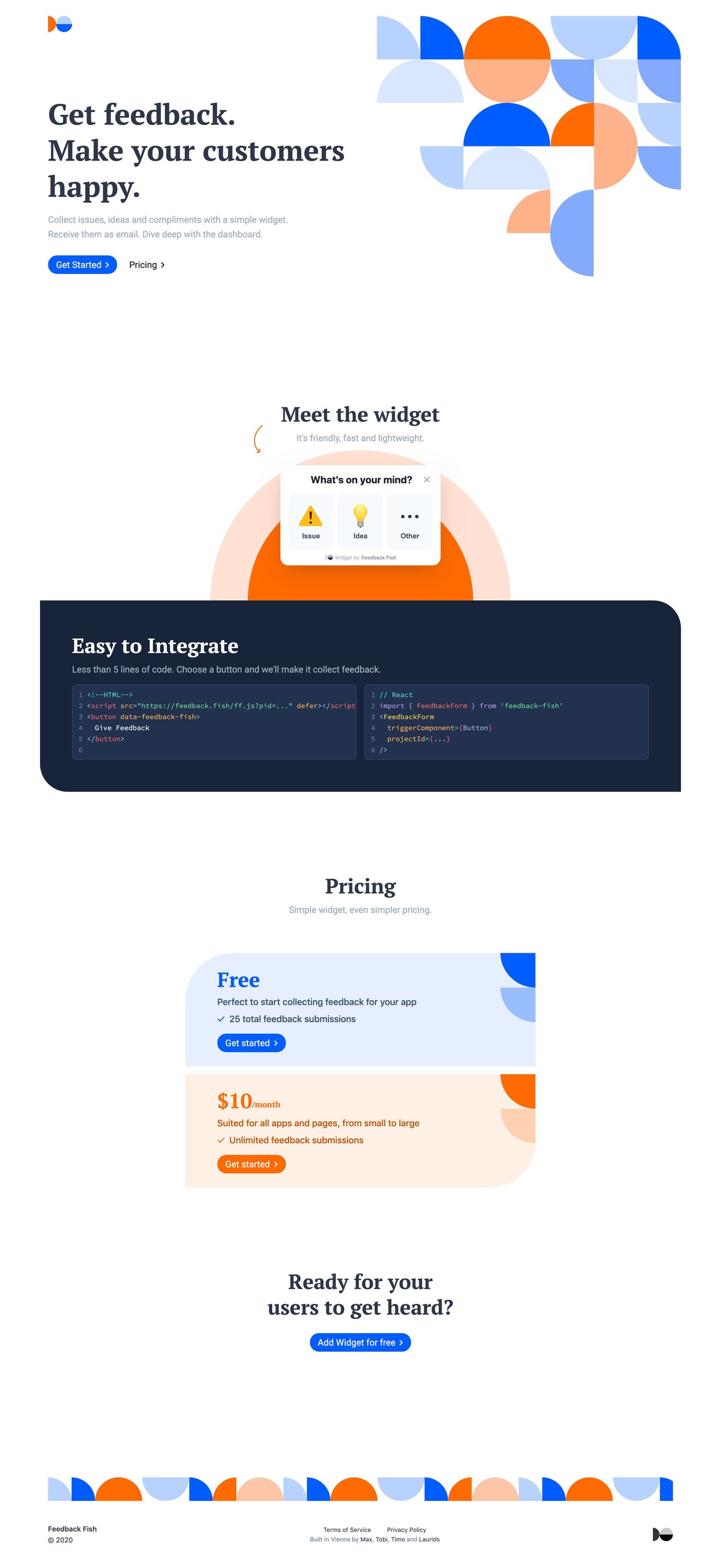 Feedback Fish Website Screenshot