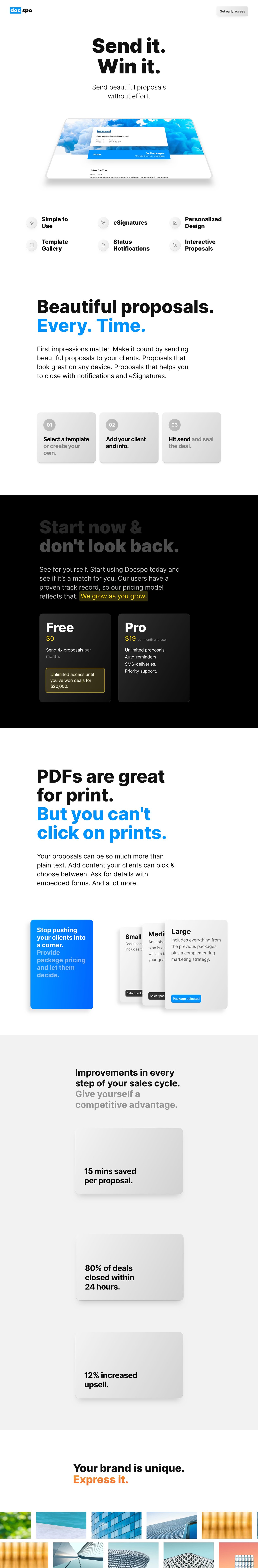 Docspo Website Screenshot