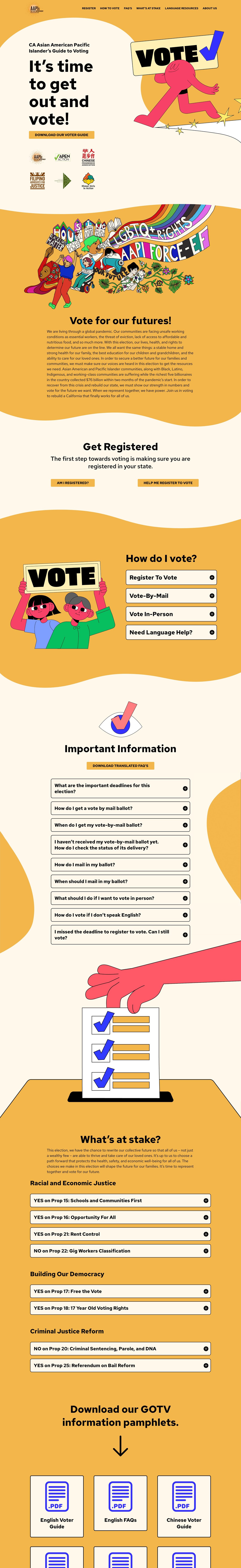 AAPIFORCE-EF Website Screenshot