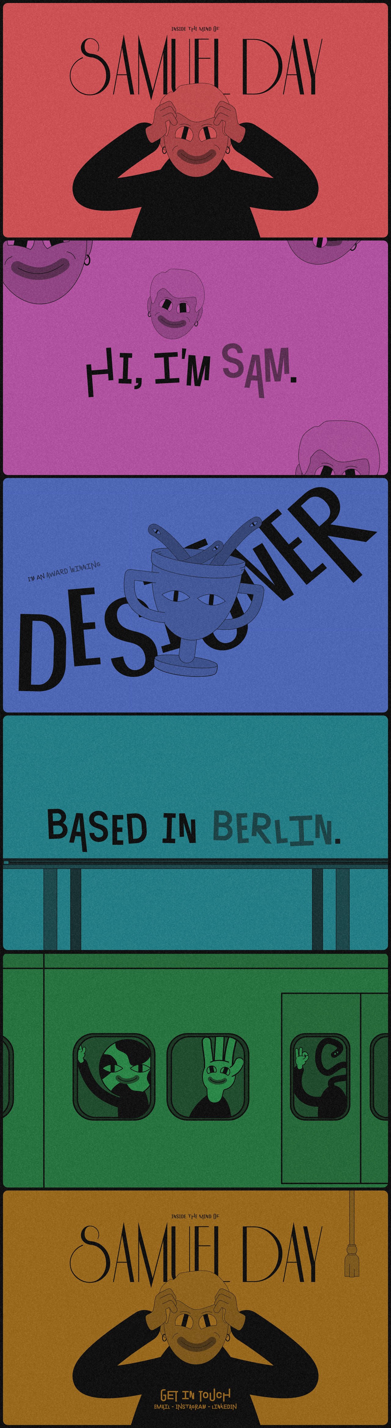 Inside the Mind of Samuel Day Website Screenshot