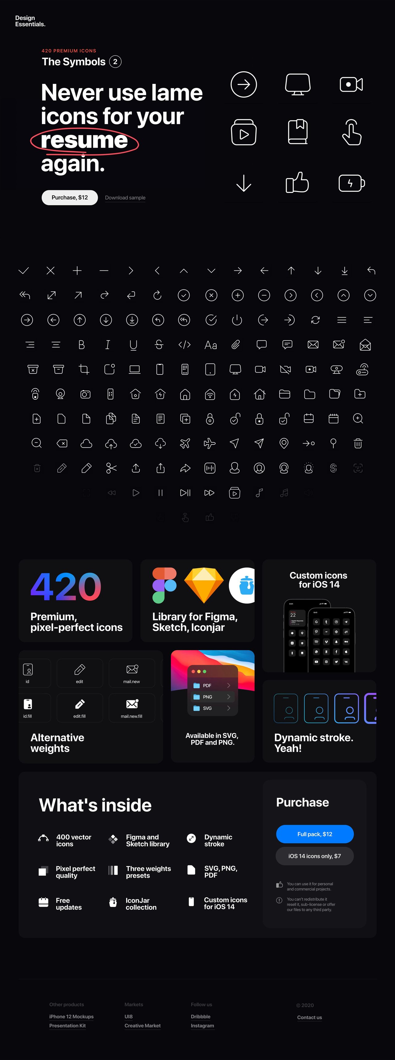 The Symbols 2 Website Screenshot