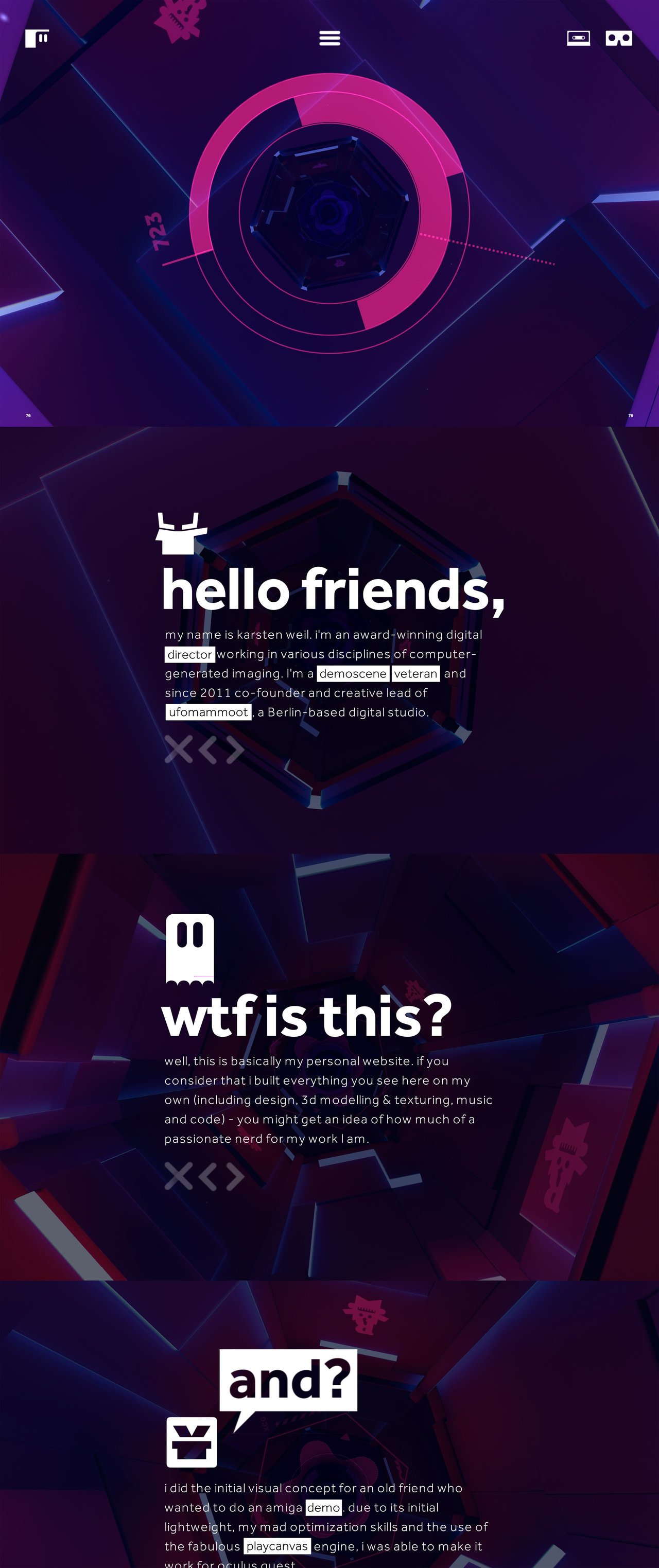 Karsten Weil Website Screenshot