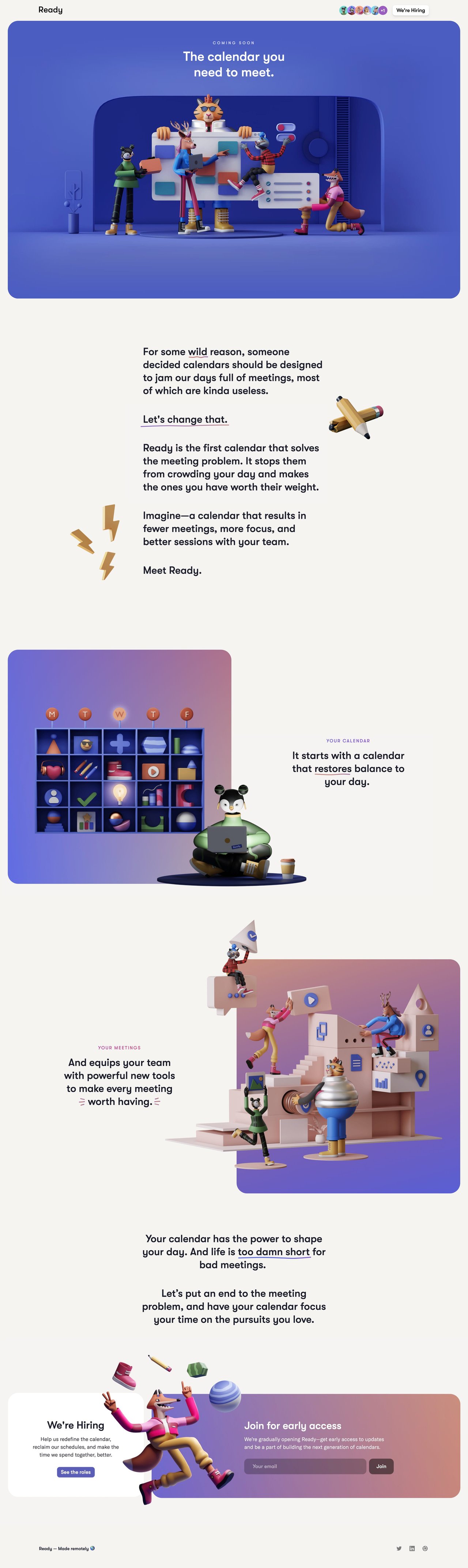 Ready Website Screenshot