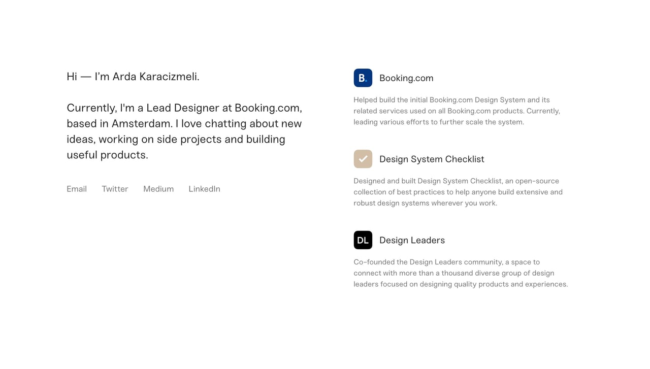 Arda Karacizmeli Website Screenshot