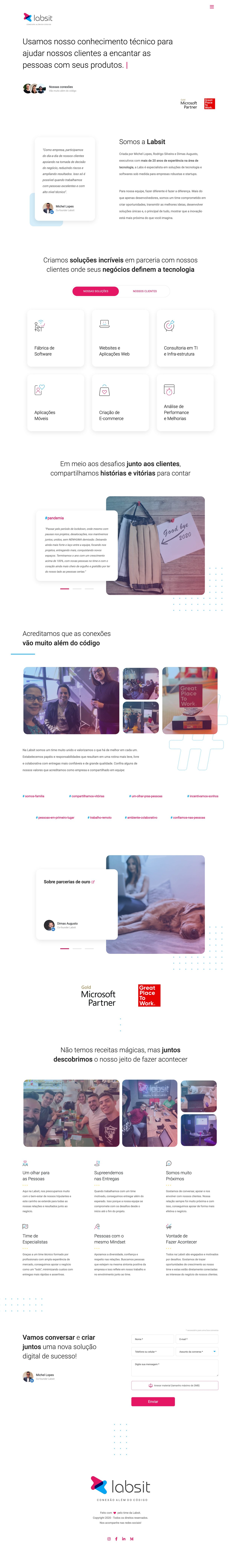 Labsit Website Screenshot