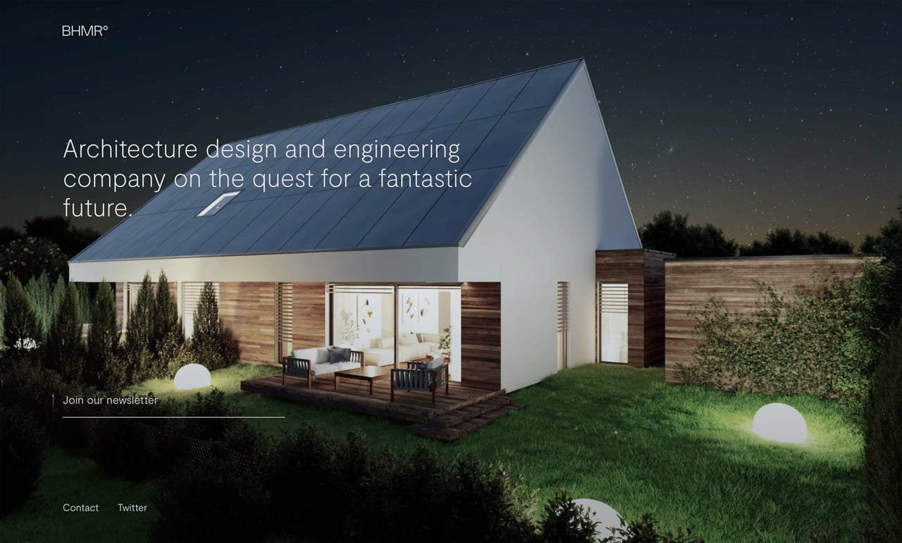 BHMR° Website Screenshot