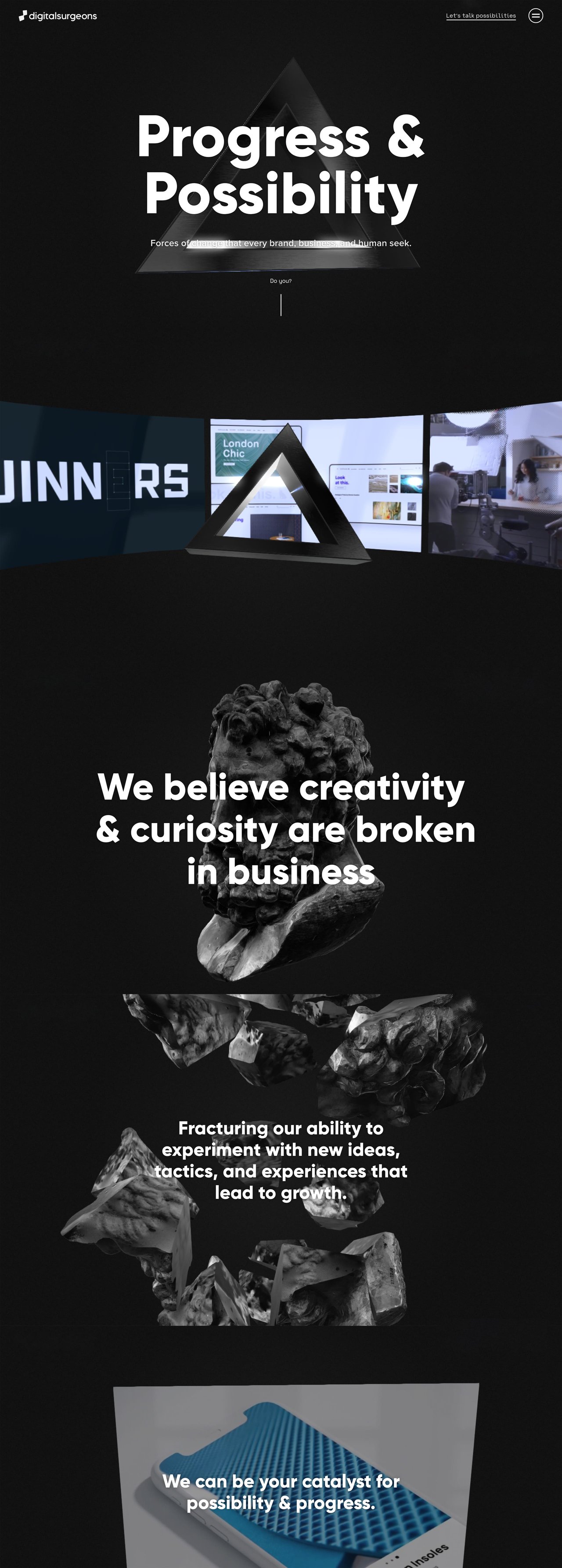 We Design Demand Website Screenshot