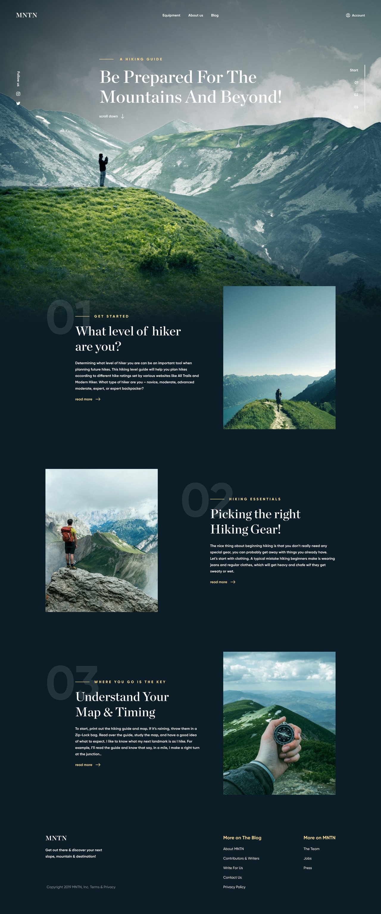 MNTN Website Screenshot