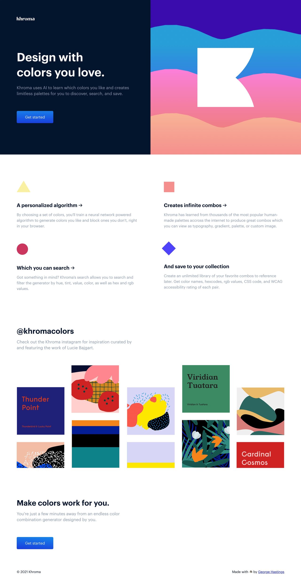 Khroma Website Screenshot