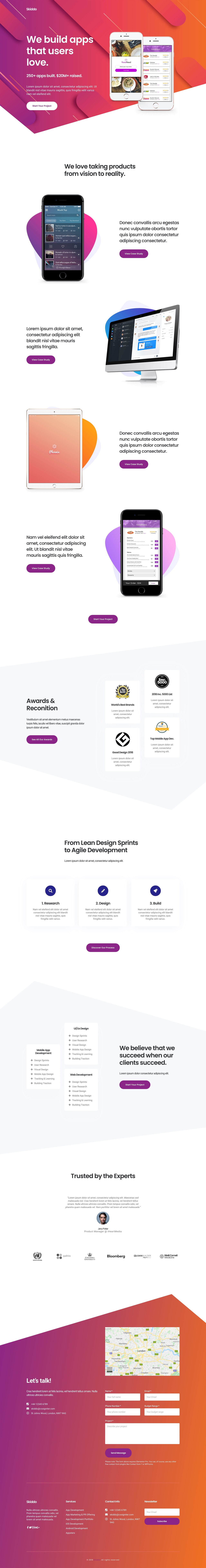 Skiddo Website Screenshot