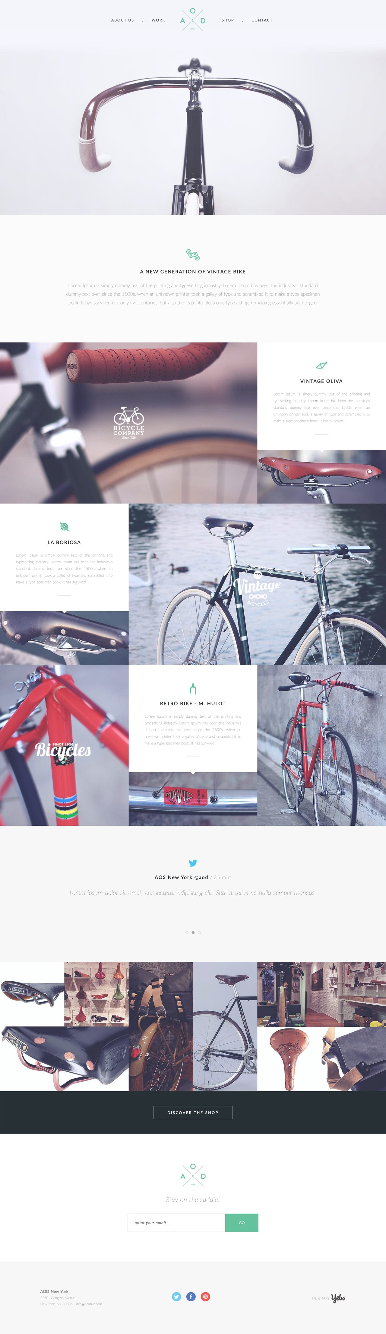 Yebo Website Screenshot