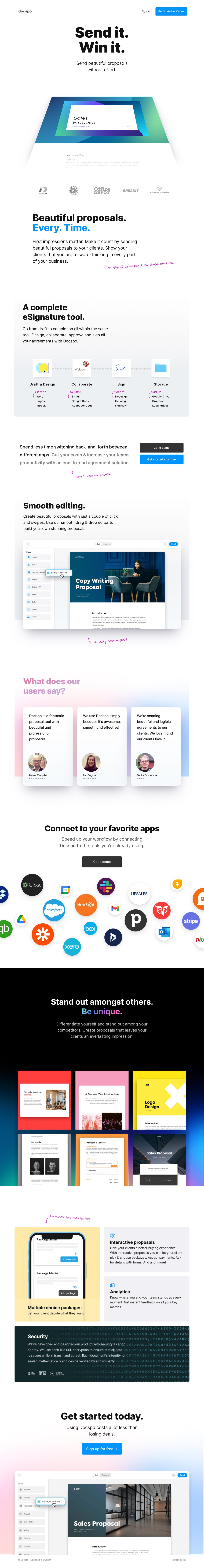 Docspo Website Screenshot