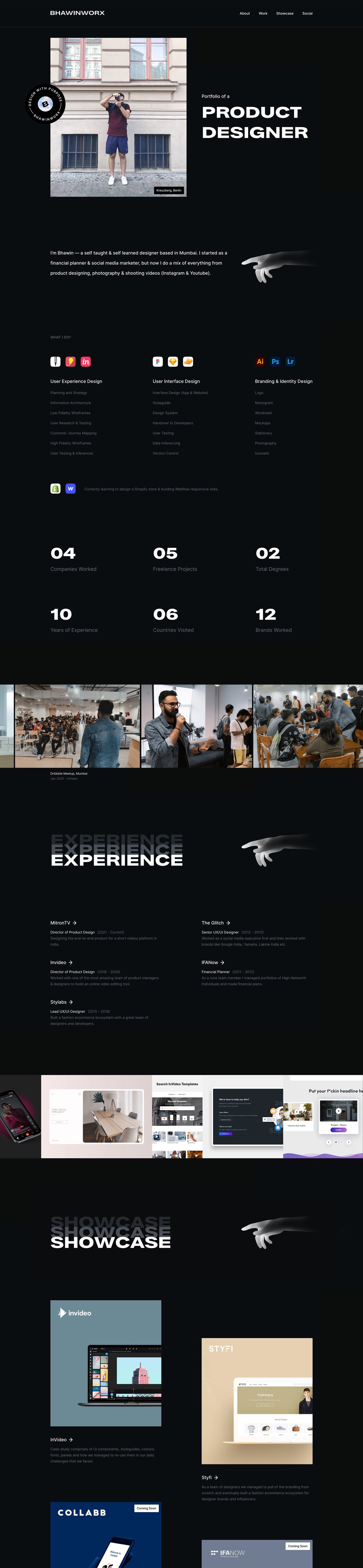 Bhawinworx Website Screenshot