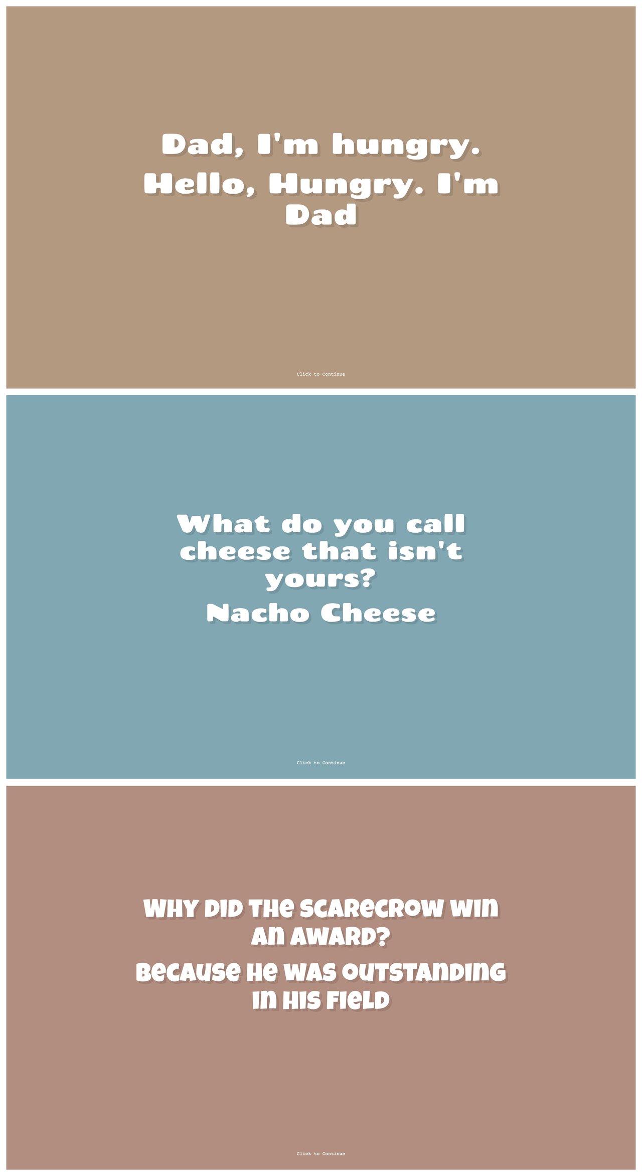 Nice one, Dad Website Screenshot